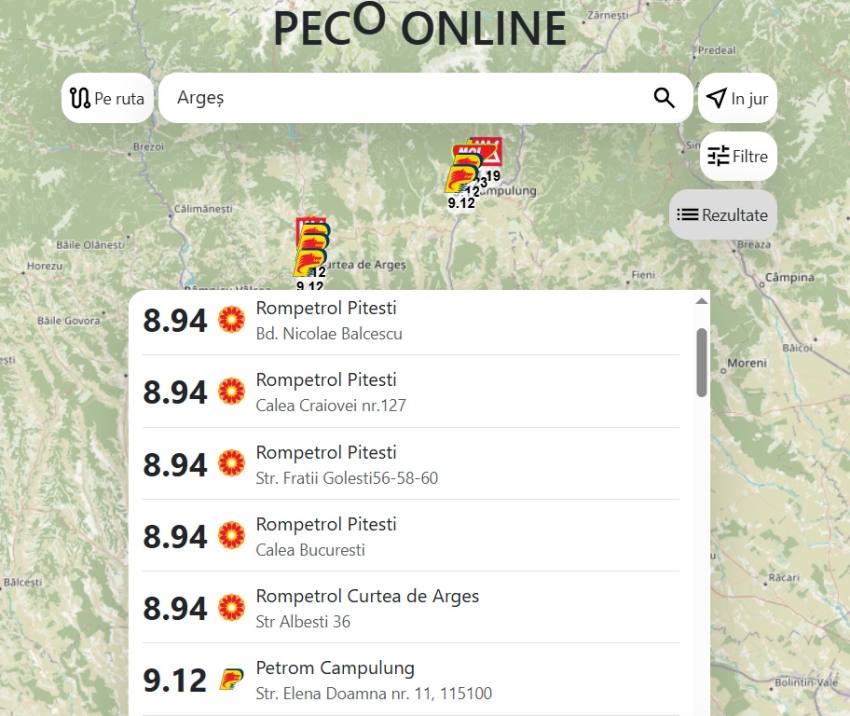 cats - Prețurile carburanților astăzi în Argeș. Vezi unde găsești cel mai mic preț