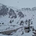 (VIDEO) Iarnă în toată regula înainte de Paște. Ninge abundent la munte 11 iarnă zăpadă munte Paște