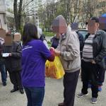 La Pitești. 200 de pachete oferite înainte de Paște 10 Sursă foto: FB Primăria Municipiului Pitești.