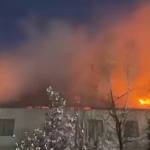 111 - Incendiu puternic la mănăstire în ziua de Paște. O persoană a decedat!