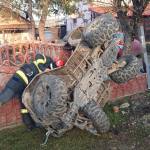78564263 7073 405c a080 03a89450efce - Argeș. Accident grav în a doua zi de Paște. A intrat cu ATV-ul într-un gard