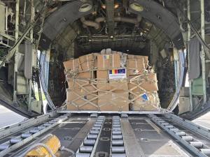 670912662 1338674784750346 1785043618316253328 n - Ajutor umanitar pentru populația din Liban. România trimite 15 tone de alimente, corturi și produse de cazarmament