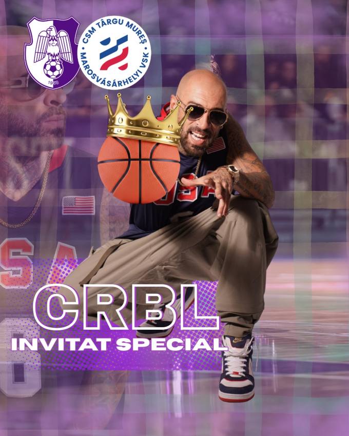 CRBL este invitatul special al meciului dintre FC Argeș Basketball și CSM Târgu-Mureș 2 Fc Argeș Basketball