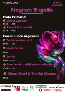 Duminică de neratat la Pitești: Crosul Lalelelor și Diana Matei & Taraful Cleante live la Simfonia Lalelelor 1 Sursă foto: FB Primăria Municipiului Pitești