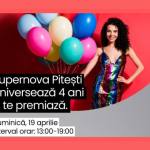 Untitled project 28 - Cadouri și surprize pentru clienți: Supernova Pitești marchează 4 ani de la deschidere!