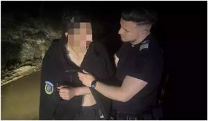 cats 1 - Urmărit de un urs în pădure, un tânăr și-a abandonat motocicleta pentru a scăpa