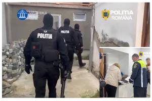 BeFunky collage 81 - Au crezut că scapă, dar s-au trezit cu mascații la ușă! Percheziții la o firmă din Argeș