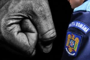 amenințare polițist