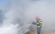 incendiu vegetație argeș