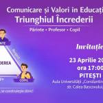 Eveniment increderea nu se cere - TRIUNGHIUL ÎNCREDERII – un proiect educațional care reconstruiește legătura esențială dintre familie și școală