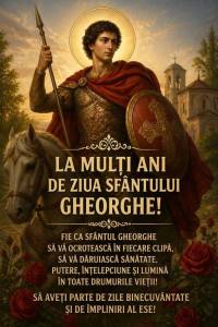 675452862 935292989137730 4506174814443482809 n - Primăria Topoloveni: „Fie ca Sfântul Gheorghe să vă ocrotească în fiecare clipă”