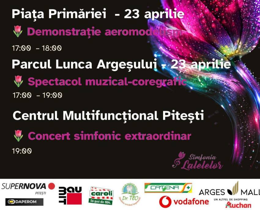 678788426 1409160884571588 6141695058499495786 n - Piteștenii sunt așteptați și azi la Simfonia Lalelelor 2026!
