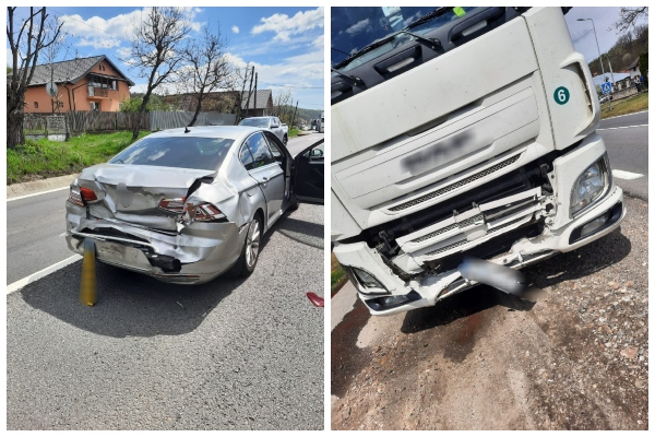 Accident la Drăganu