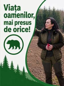 678768494 1332143162062004 8516002674184101694 n - Simona Bucura Oprescu: Viața oamenilor are prioritate! Locul urșilor e în pădure!