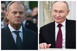 Donald Tusk Vladimir Putin