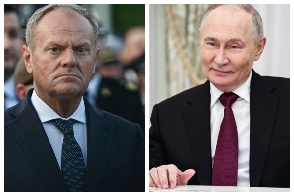 Donald Tusk Vladimir Putin