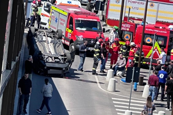 Accident Argeș Mall