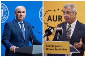 moțiune cenzură Guvern Ilie Bolojan Petrișor Peiu AUR