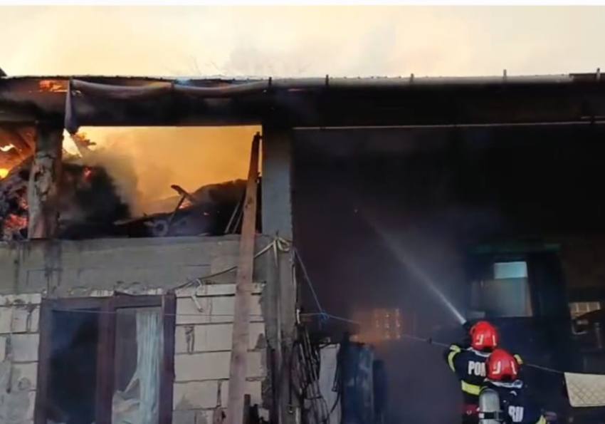 Incendiu în Buzoiești