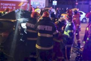 accident pompieri noapte