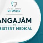 asistent medical dr eftimie 1 - Vrei să lucrezi într-o clinică modernă? Clinica Dentară Dr. Eftimie face angajări