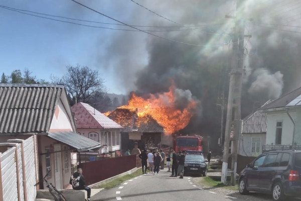 incendiu vrancea