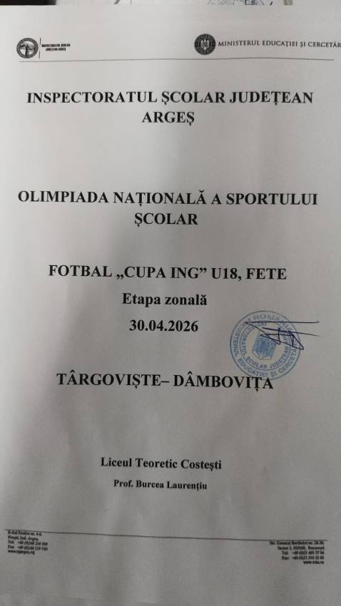 680456289 1282662210717790 372706547386739786 n - Performanță pentru echipa de fotbal feminin a Liceului Teoretic Costești
