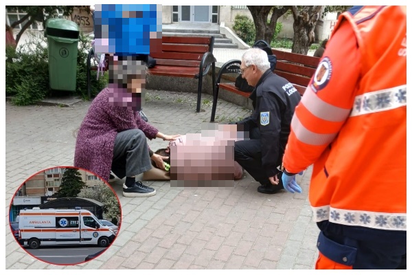 BeFunky collage 92 - Pitești. Tânără căzută în zona pasajului Magnolia. Polițiștii locali au intervenit de urgență