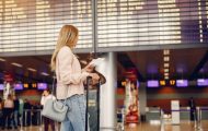 aeroport femeie călătorie