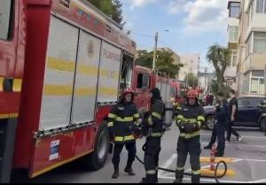 3bb41201 12d8 4232 9d0e d52d1af4dab6 - UPDATE: Pompierii au descoperit cauza incendiului din Pitești. Un bărbat a ajuns la spital cu arsuri