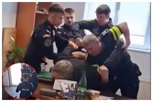 BeFunky collage 100 - (VIDEO) Director din Garda Forestieră București, scos în cătușe din sediul instituției