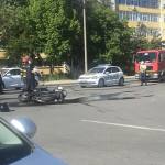 11418326 4c54 4678 98c4 39c04c6c6050 - Încă un accident în Pitești. Impact violent între o motocicletă și un autoturism