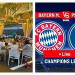 Marcea Garden meci Bayern Munchen - PSG