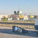 accident A1 motociclist