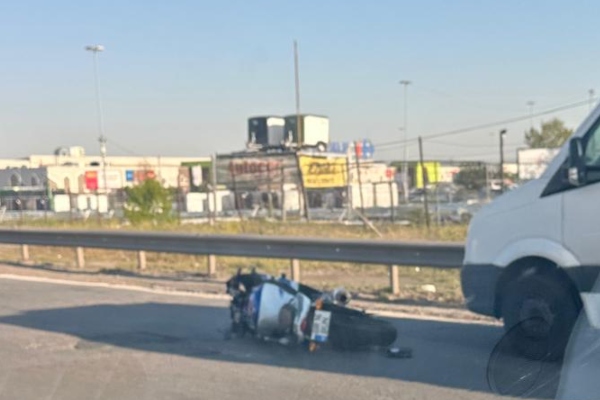 accident A1 motociclist