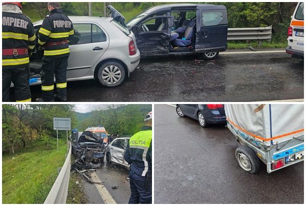 page 1 - Accident grav pe DN 7. Argeșean implicat