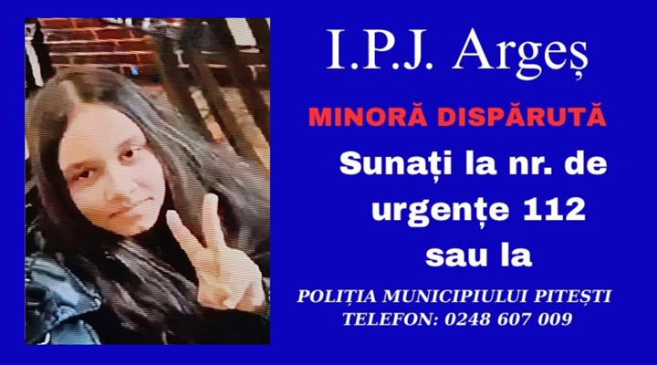 e8127776 5e1b 45bc 920b f1d7356db22e - Alertă în Pitești! Alexia, o copilă de 13 ani, este de negăsit