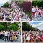 page 2 - Mioveniul a îmbrăcat astăzi straie de sărbătoare! Mii de participanți la Parada Portului Popular