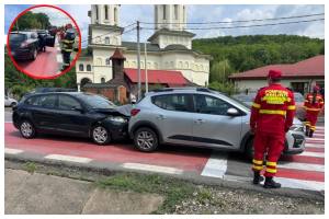 BeFunky collage 2026 05 12T115238.616 - Accident la Valea Ursului. 2 mașini implicate