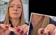 Sursă foto: screenshot video FB Clinica Dentara Dr eftimie