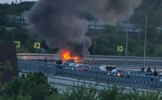 incendiu mașină curtea de argeș