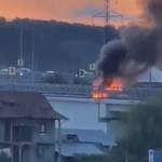 mașină foc curtea de argeș