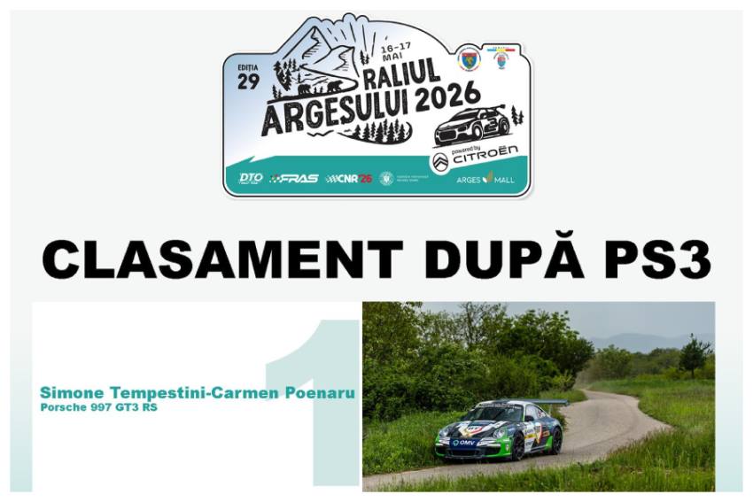 BeFunky collage - Raliul Argesului 2026 - Clasament General după PS3