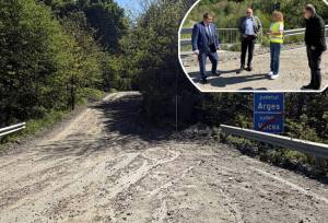 deschidere cj 1 - Alternativă pentru șoferi la aglomerația de pe Valea Oltului! Se asfaltează drumul dintre Argeș și Călimănești