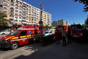 pompieri Pitești sesizare incendiu apartament Prundu