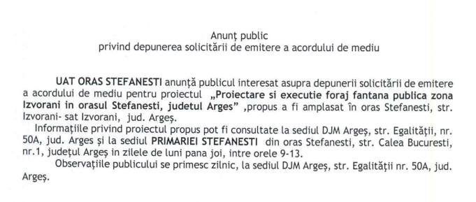 701459798 957677727255419 5660562383671459337 n - Anunț important pentru locuitorii din Ștefănești: Primăria pregătește două noi fântâni publice