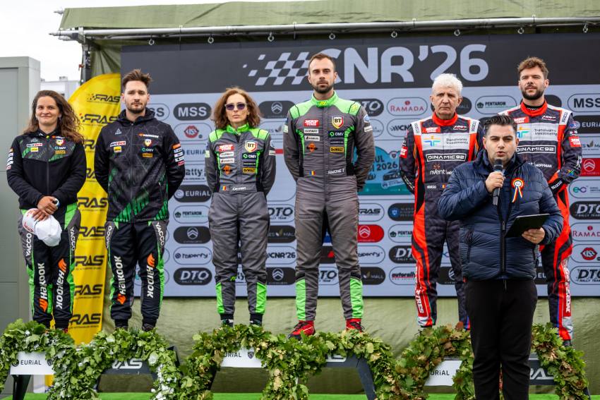 Podium Arges resize - 0,5 secunde au decis învingătorii la Raliul Argeșului powered by Citroën 2026