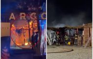 incendiu beach bar Mamaia