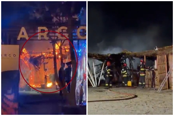 incendiu beach bar Mamaia