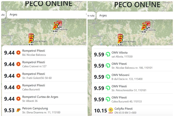 Prețul carburanților astăzi. Unde găsești cea mai ieftină benzină și motorină în Argeș 2 page 1 - Prețul carburanților astăzi. Unde găsești cea mai ieftină benzină și motorină în Argeș